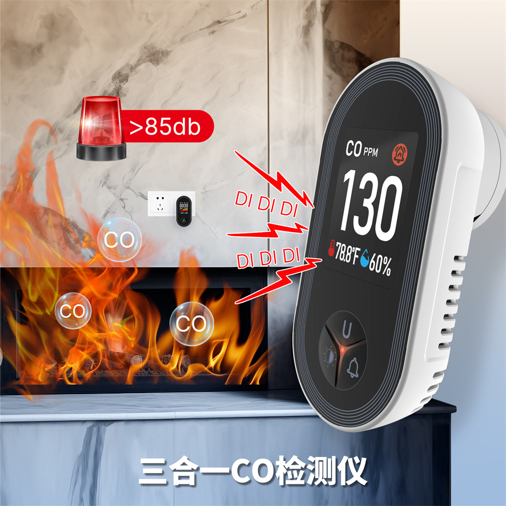 Детектор угарного газа 3 в 1,  – обзор и цена Co Detector Plug